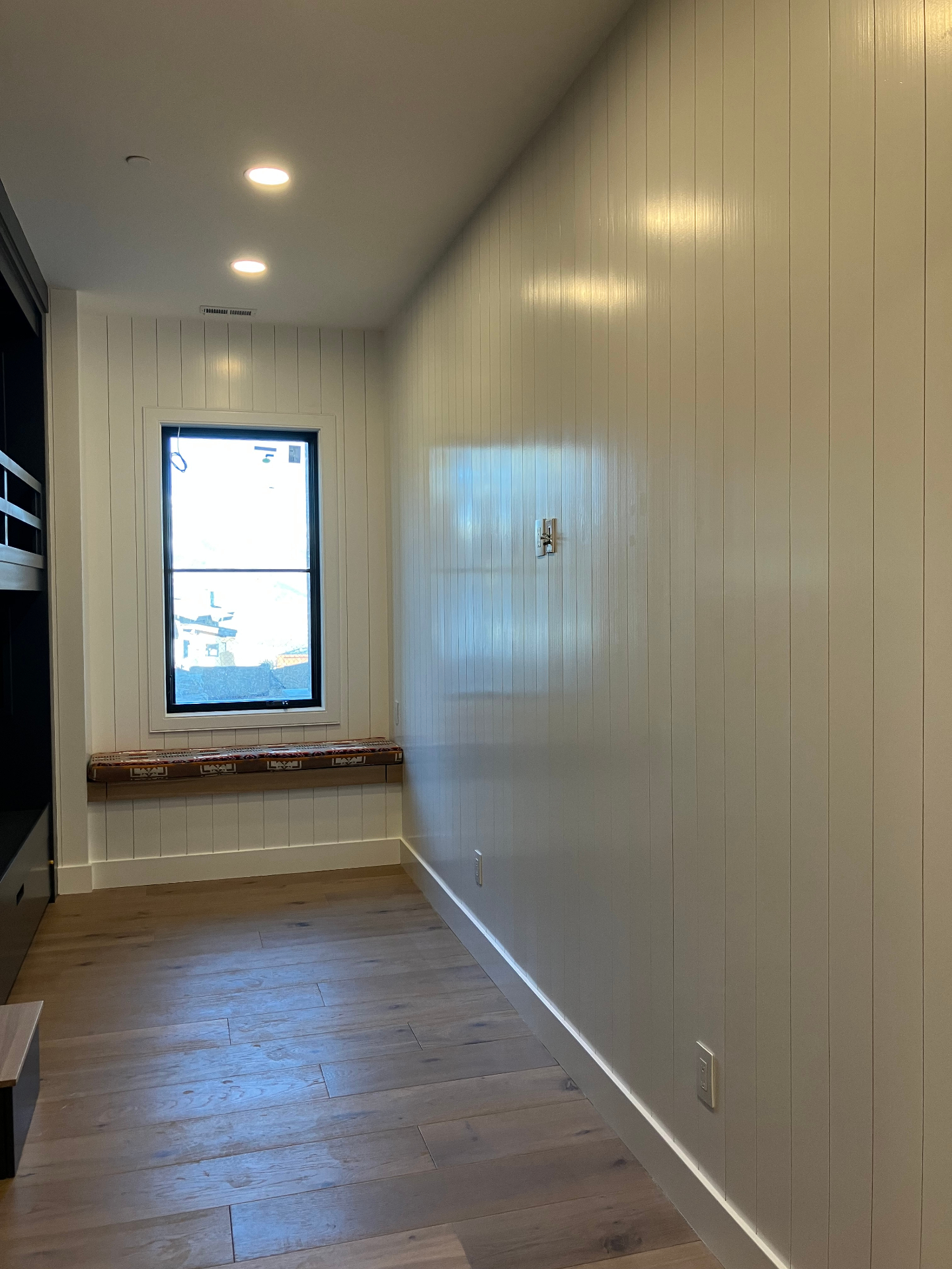 Vertical Shiplap Accent Room
