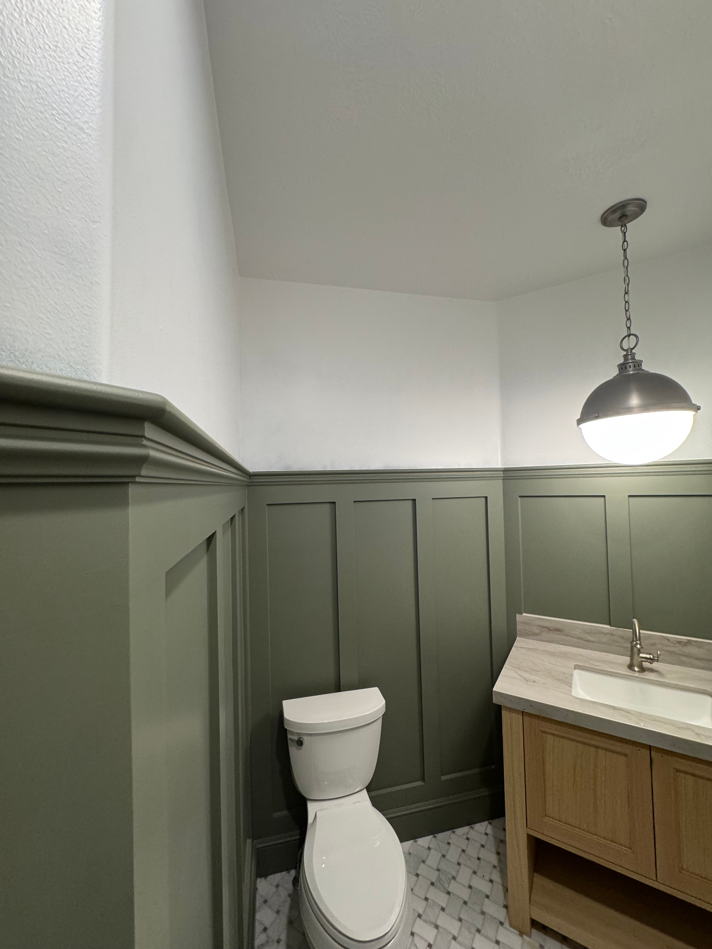 Powder Room Board & Batten
