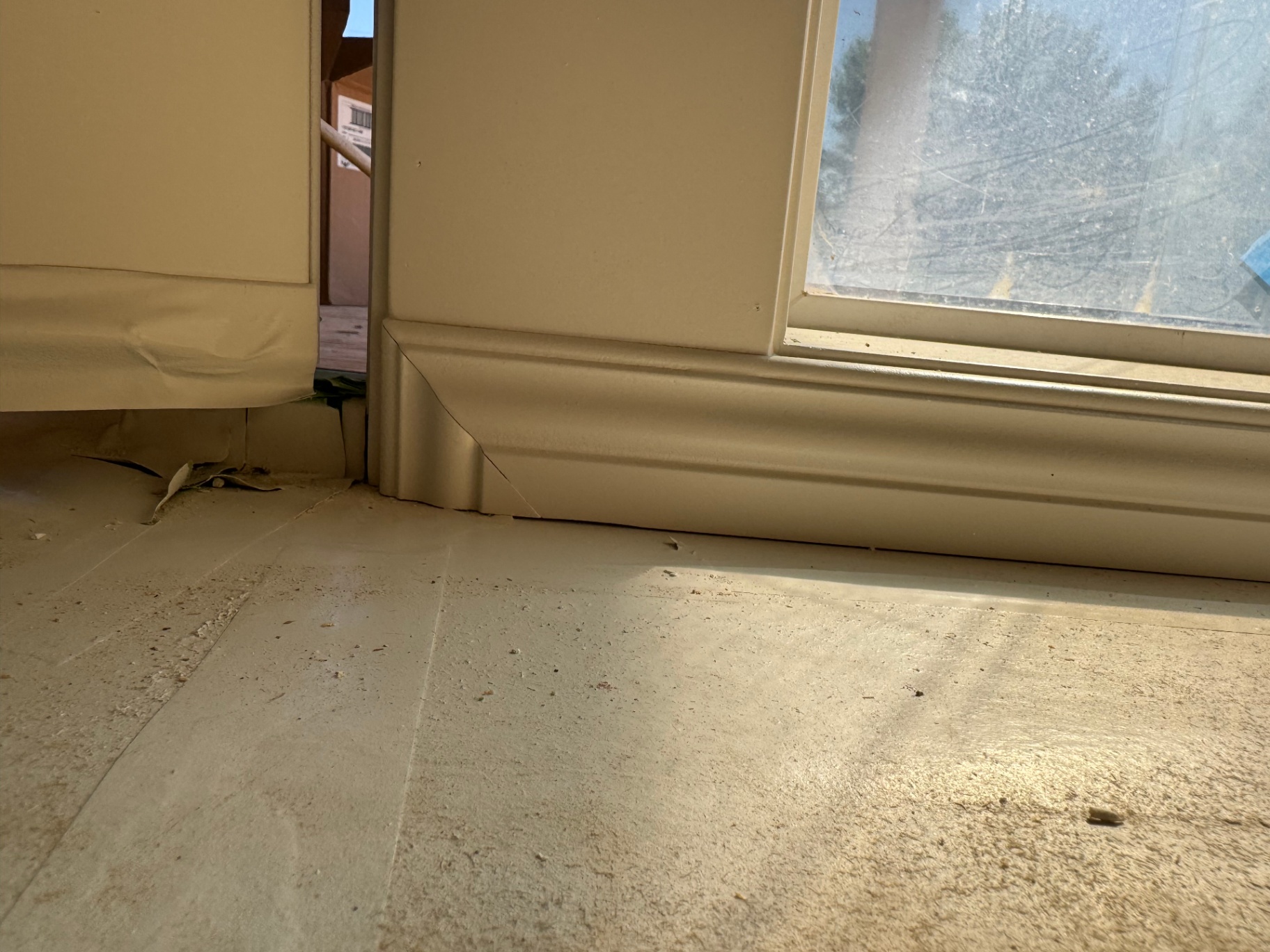 Baseboard Corner Return