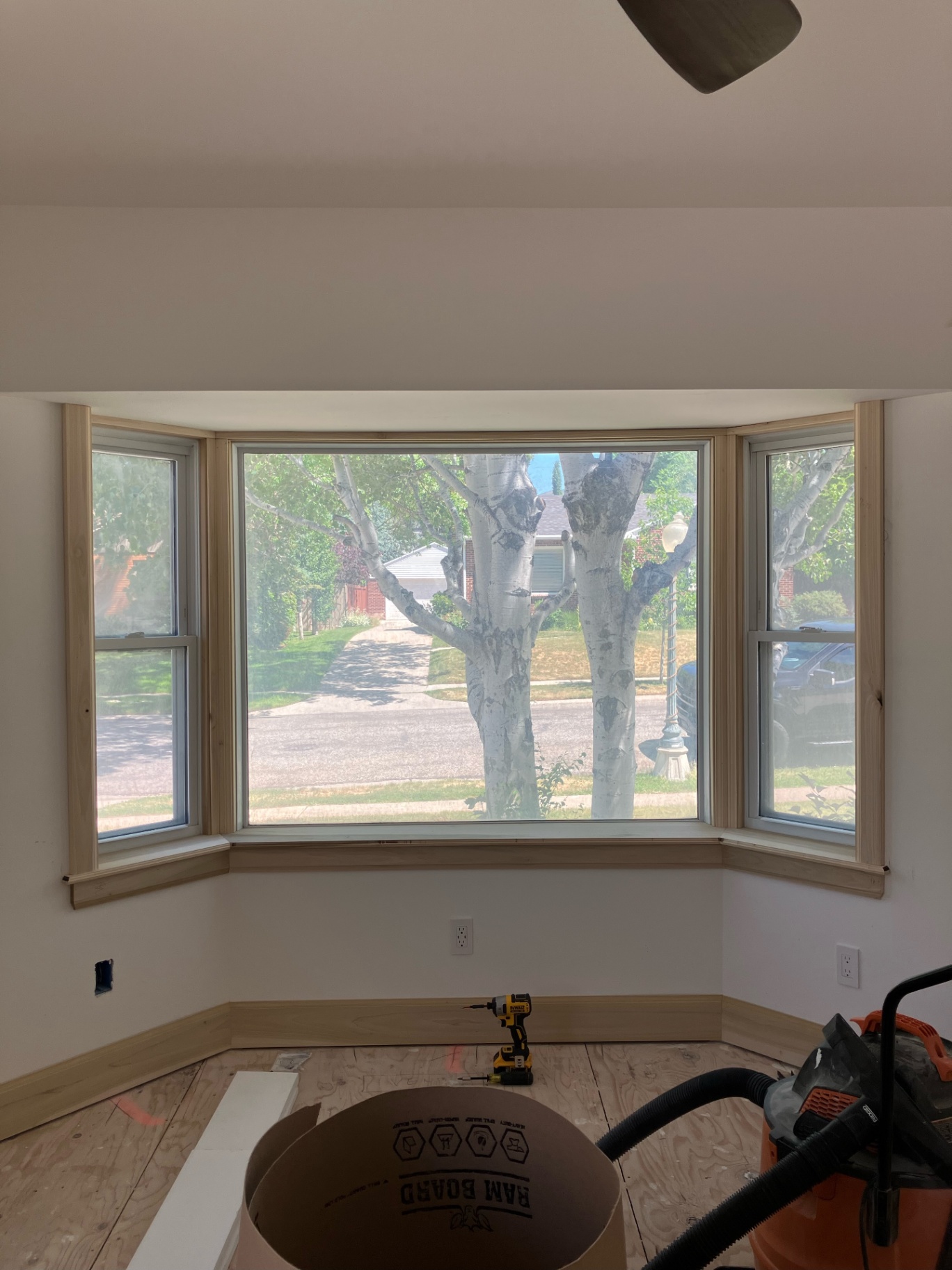 Bay Window Casing Wrap