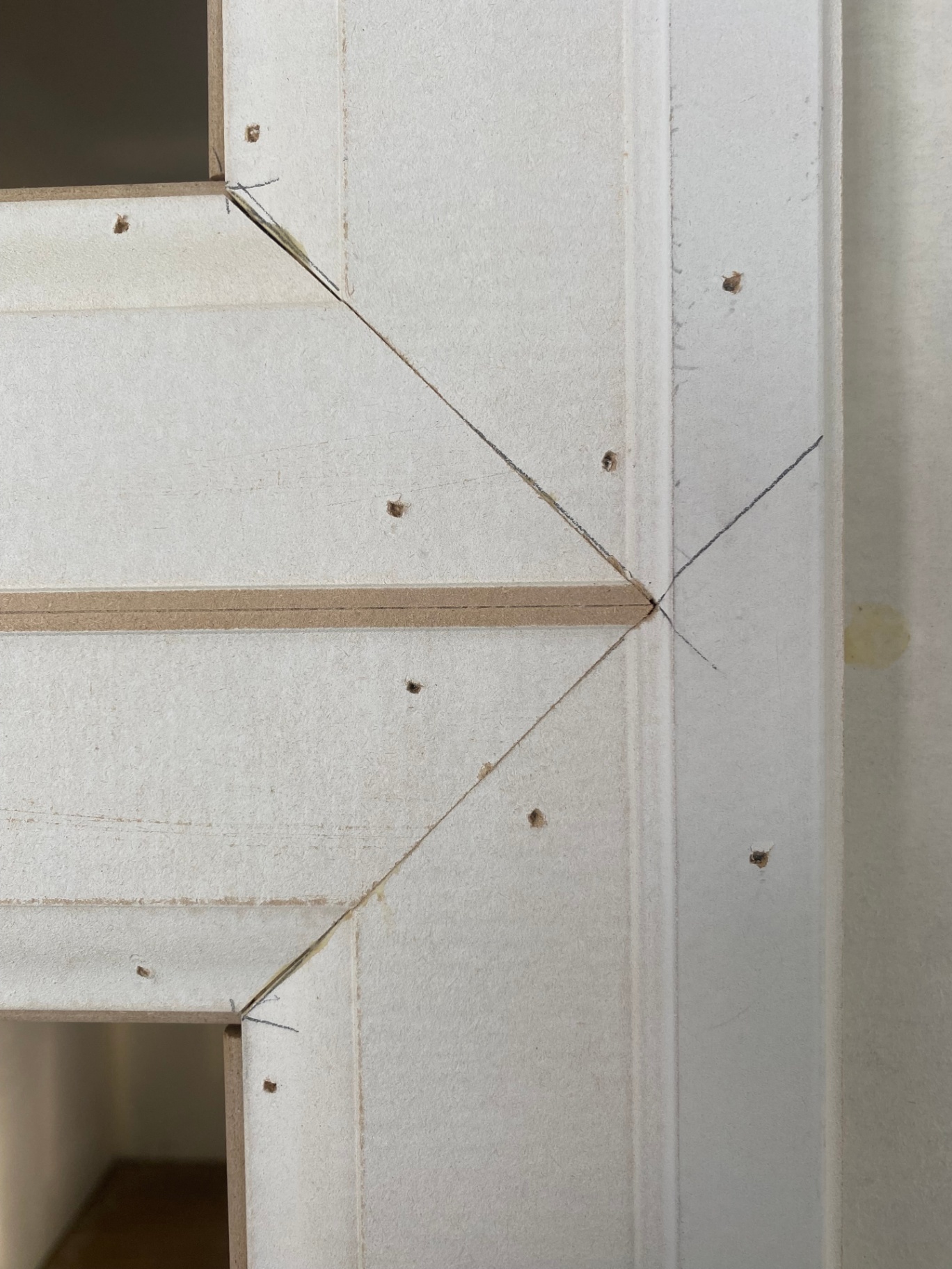 Mitered Panel Joinery Detail